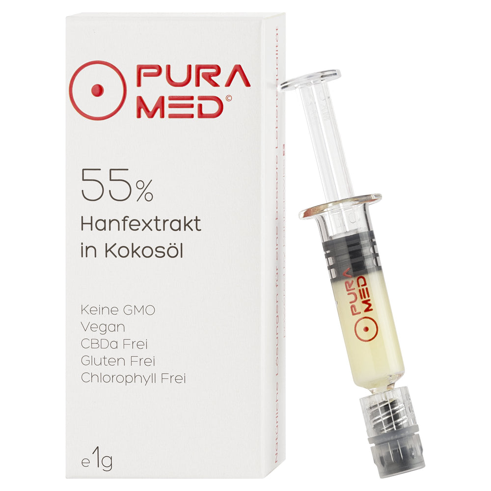 PuraMed CBD Paste in Kokosöl 55% 1g